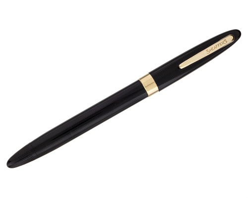 Sheaffer Admiral Snorkel Fountain Pen - Black, 14kt Medium Nib (2026-0930-16)