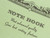 APICA CD15 Notebook - B5, Lined - Green - Cover