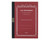 APICA Premium CD Notebook - A5, Graph - Red