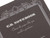APICA Premium CD Notebook - B5, Blank - Black - Cover
