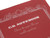 APICA Premium CD Notebook - B5, Graph - Red - Cover