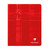 Clairefontaine Classic Clothbound Notebook - 6.5 x 8.25, Lined - Assorted - Red