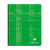 Clairefontaine Classic Clothbound Notebook - 6.5 x 8.25, Lined - Assorted - Green
