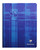 Clairefontaine Classic Clothbound Notebook - 6.75 x 8.75, French-Ruled - Assorted - Blue