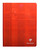 Clairefontaine Classic Clothbound Notebook - 6.75 x 8.75, French-Ruled - Assorted - Red