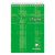 Clairefontaine Classic Wirebound Notepad - A5, Graph - Assorted - Green