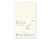 Midori MD Notebook - B6 Slim, Blank - Ivory