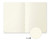 Midori MD Notebook Journal Codex - A5, Dot Grid - Ivory - Open