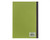 ProFolio Oasis Notebook - A5, Green - Back