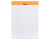 Rhodia No. 16 Staplebound Notepad - A5, Lined - Orange - Open