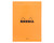 Rhodia No. 16 Staplebound Notepad - A5, Lined - Orange