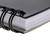 Rhodia No. 16 Wirebound Notepad - A5, Dot Grid - Black - Binding