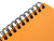 Rhodia No. 16 Wirebound Notepad - A5, Dot Grid - Orange - Cover Detail