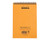 Rhodia No. 16 Wirebound Notepad - A5, Graph - Orange - Back