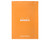 Rhodia No. 18 Staplebound Notepad - A4, Dot Grid - Orange