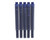Lamy Blue-Black Ink Cartridges (5 Pack) - Open