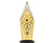 Edison #6 Steel Nib Unit - Gold, Broad - Close Up