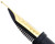 Edison #6 Steel Nib Unit - Gold, Fine - Profile