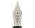 Edison #6 Steel Nib Unit - Silver, Fine - Close Up