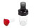 TWSBI Vac 20A Ink Bottle - Red - Open