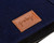 Girologio 12 Pen Case - Denim Blue Cotton - Logo