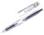Platinum Preppy Fountain Pen - Crystal, Fine Nib - Open