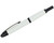 Pilot Vanishing Point Fountain Pen - White with Matte Black Trim - Profile