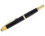 Pilot Vanishing Point Fountain Pen - Black with Gold Trim - Profile