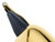 Pilot Vanishing Point Fountain Pen - Blue with Gold Trim - Feed