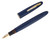 Sheaffer Craftsman Touchdown - Blue, 14kt Gregg Fine Nib (2025-0701-28) - Open