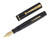 Sheaffer Flat Top - Black, 14kt Fine Nib (2025-0701-381) - Open