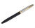 Sheaffer Clipper Snorkel - Black, Palladium Medium Nib (2025-0701-402)