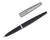 Parker 45 Fountain Pen - Black, Steel Medium Nib (2025-0701-409) - Open