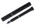 Franklin Christoph Model 33 Abditus - Black with Sage Green Band, Steel Medium Nib (2025-0701-495) - Open