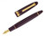 Sailor 1911 Large Fountain Pen - Maroon with Gold Trim, 21kt Medium Fine Nib (2025-0701-569) - Open