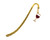 Cardinal Pens Bookmark - Gold, Red Wine