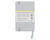 Maruman Mnemosyne N867 Journal - A6, Lined - Light Grey - with Band Back