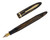 Sheaffer Balance Vac Filler - Brown Stripe, 14kt Fine Nib (2025-1001-03) - Open