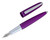 Diplomat Aero Fountain Pen - Purple, Steel Extra Fine Nib (2025-1119-03) - Open