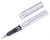 Lamy AL-Star Fountain Pen - Whitesilver, Steel Medium Nib (2025-1212-13) - Open