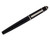 Cartier Diabolo Fountain Pen - Black with Silver Trim, 18kt Fine Nib (2025-1213-14)