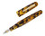 Conklin All American Fountain Pen - Tortoise, Steel Medium Nib (2026-0129-11) - Open