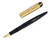 Eversharp Skyline Fountain Pen - Blue with Gold Filled Cap, 14kt Medium Nib (2026-0220-12) - Open