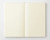 MD Notebook - B6 Slim, Dot Grid - Ivory - Open