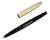 Pilot L100V Fountain Pen - Black with Gold Cap, 14kt Fine NIb (2026-0319-04) - Open