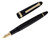 Sailor 1911 Standard Fountain Pen - Black with Gold Trim, 14kt Broad Nib (2026-0331-05) - Open