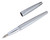 Cross ATX Fountain Pen - Matte Silver, Steel Medium Nib (2026-0331-07) - Open