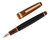 Jinhao 82 Fountain Pen - Black and Brown, Steel Fine Nib (2026-0331-13) - Open