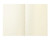 MD Notebook - A5 Thick, Blank - Ivory - Open