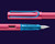 Lamy AL-Star Fountain Pen - Rollerskate - Open